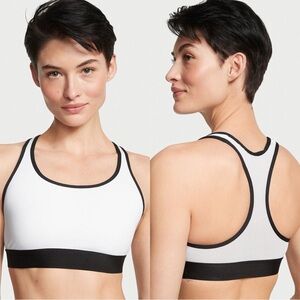 Victoria's Secret | Black And White "The Player Legacy" Sport Bra | Size Medium